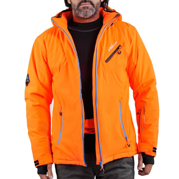Blouson de ski homme Peak Mountain CARTEMIS orange