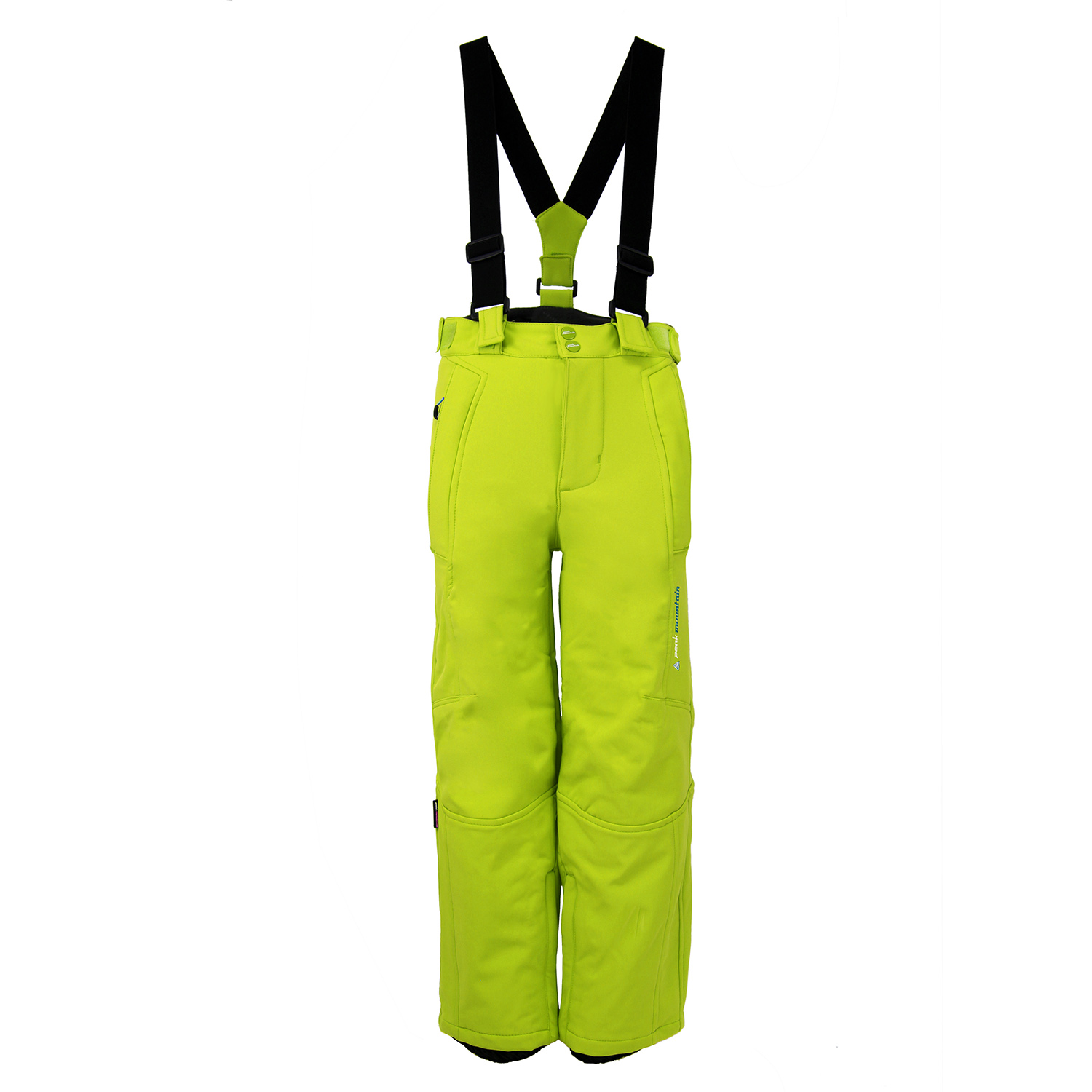 Pantalon de ski garçon ECESOFT38 anis