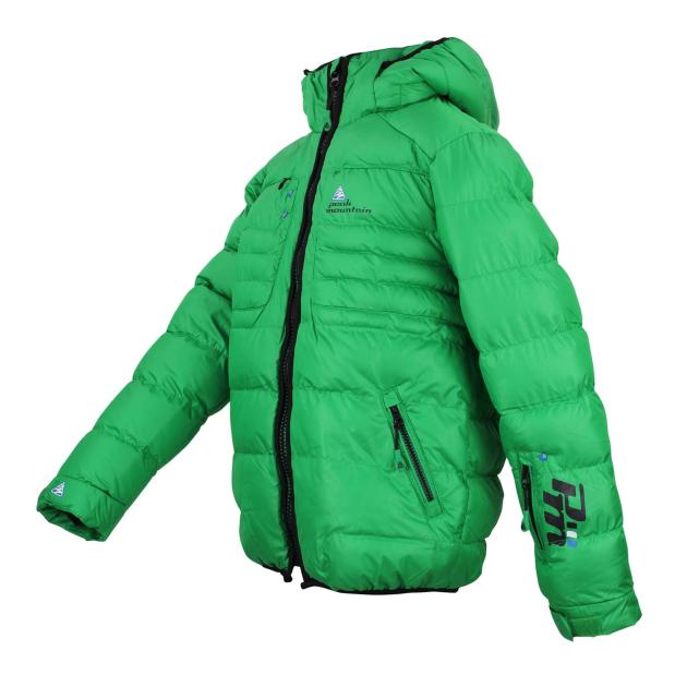 Peak Mountain Doudoune de ski garçon ECARF Gris - Vêtements Doudounes Enfant  70,32 €