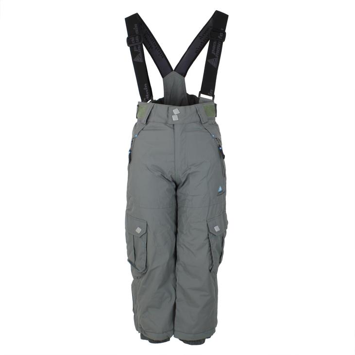Pantalon de ski Garçon 10 à 16 ans ELTARO1016 gris Peak Mountain
