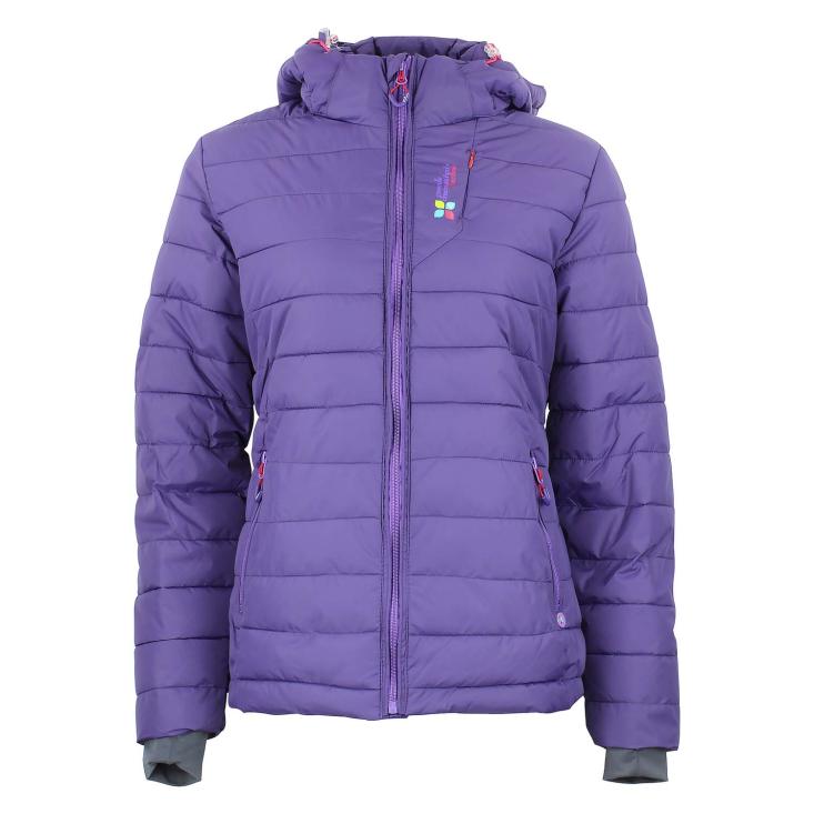 Doudoune de ski femme APTI violet Peak Mountain