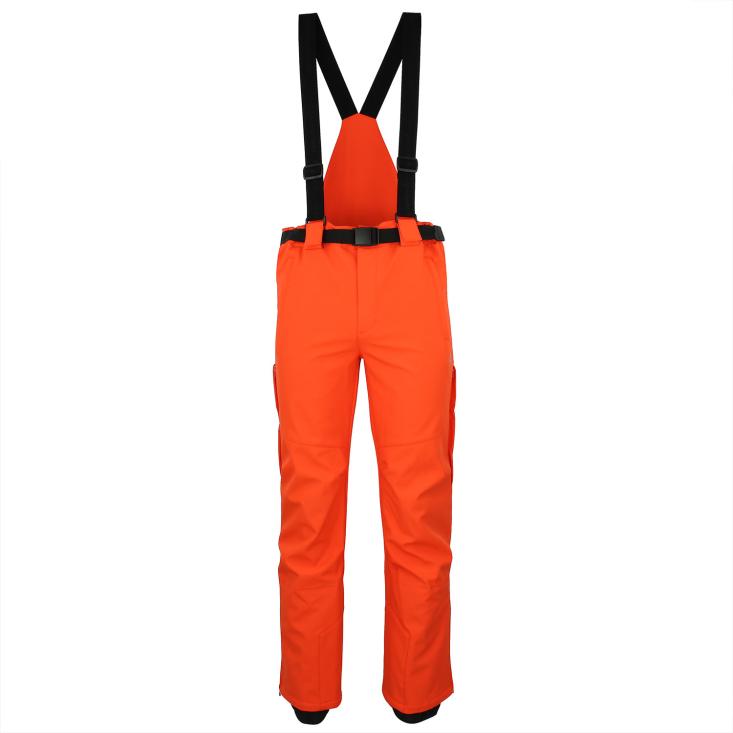 Pantalon de ski softshell Homme CANDALO orange Peak Mountain