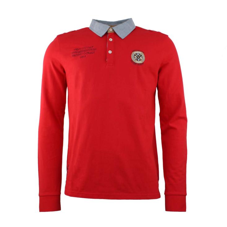 Polo homme CEDICE rouge