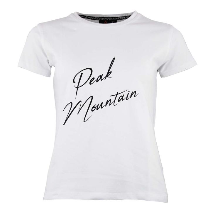 T-shirt manches courtes Femme ATRESOR blanc Peak Mountain
