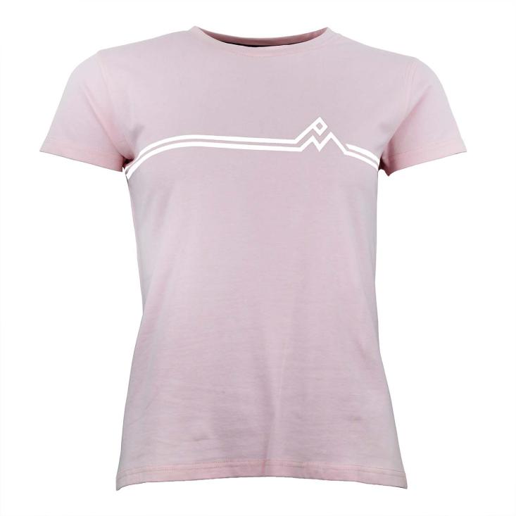 T-shirt manches courtes Femme AURELIE rose Peak Mountain