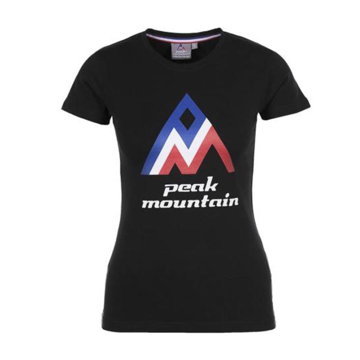 Tee-shirt femme Peak Mountain ACIMES noir