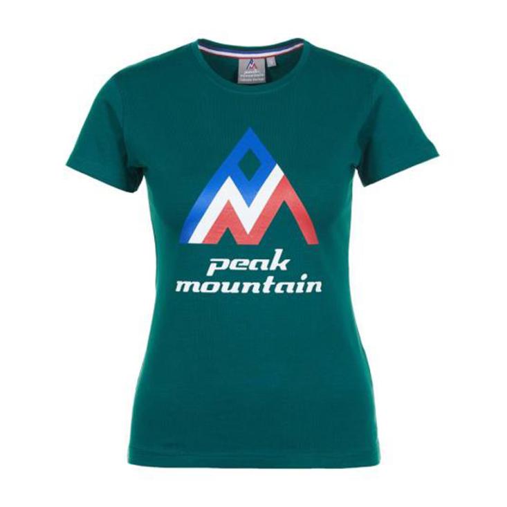 Tee-shirt femme Peak Mountain ACIMES vert