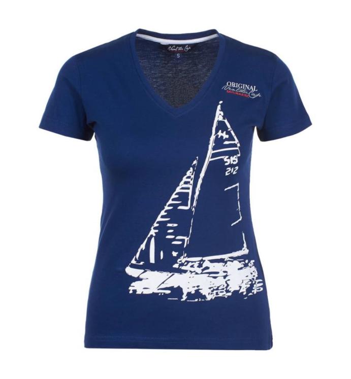 Tee-shirt femme Vent du Cap ADRIO marine