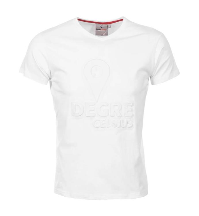 Tee-shirt homme Degré Celsius CEGRADE blanc