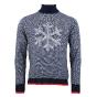 Pull Homme manches longues CAFLAKE marine Couleur : Marine