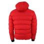 Doudoune citadine et sportswear pour hiver Homme CARES rouge Peak Mountain
