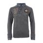 Polo manches longues ECAZBA38 anthracite Harry Kayn