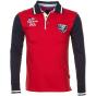 Polo manches longues ECREOR38 rouge Harry Kayn