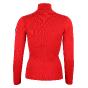 Pull Femme manches longues en laine ACHARLY rouge Peak Mountain