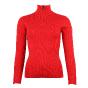 Pull Femme manches longues en laine ACHARLY rouge Peak Mountain