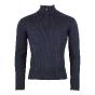 Pull Homme manches longues CHARLY bleu nuit