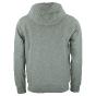 Sweat à capuche french terry full zip Homme CODEK gris clair chiné Peak Mountain