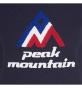 Sweat molleton à capuche femme ADRIVER marine Peak Mountain
