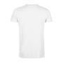 Tee-shirt manches courtes garçon 10-16 ECADRIO blanc