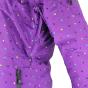 Ensemble de ski AVIM violet/carbone Peak Mountain avec blouson de ski et pantalon de ski imperméables