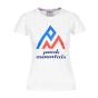 Tee-shirt femme Peak Mountain ACIMES blanc