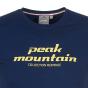 Tee-shirt homme Peak Mountain COSMO marine