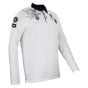 Polo manches longues homme CEGAM blanc Harry kayn